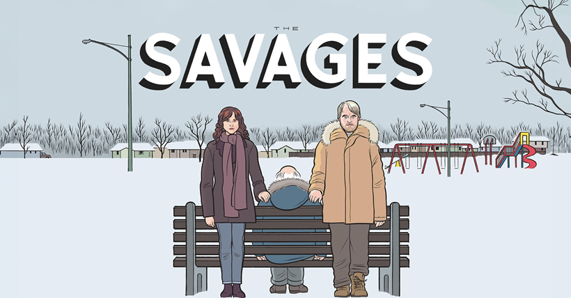 Cartel de la película La familia Savages