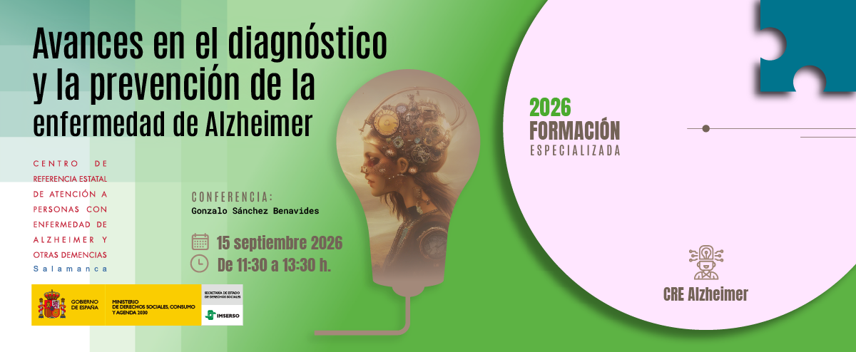 Cartel de la formación especializada del CREA.