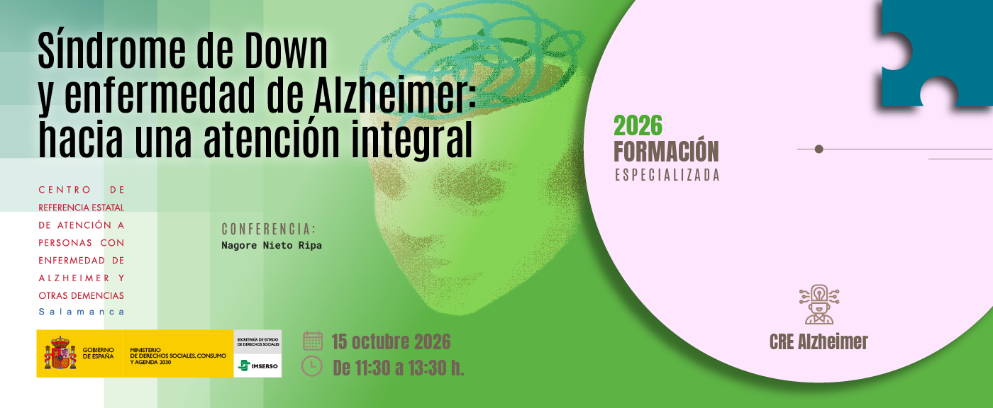 Cartel de la formación especializada del CREA.