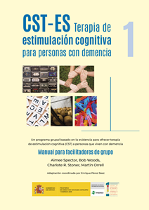 Portada CST-ES 1: terapia de estimulación cognitiva para personas con demencia