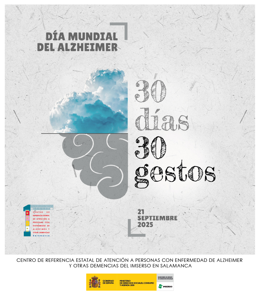 Cartel del Día Mundial del Alzheimer.