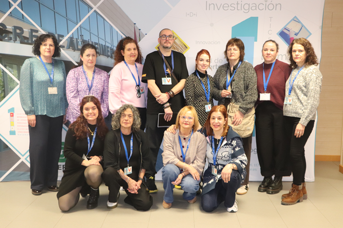 Profesionales de la Dirección General de Promoción de la Autonomía Personal y Mayores de la Consejería de Derechos Sociales y Bienestar del Principado de Asturias en el CREA del Imserso.