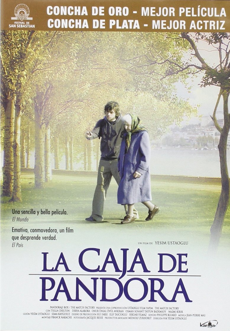 Cartel del filme La caja de Pandora.