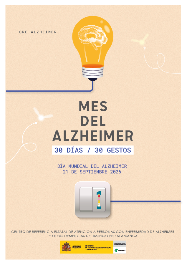 Cartel del Mes Mundial del Alzheimer.